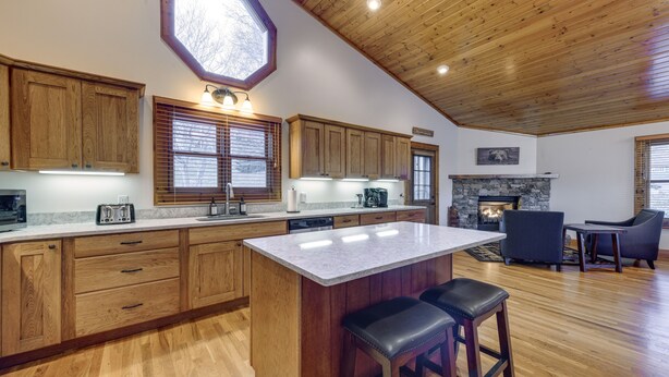 Interior - Mountain-view Cabin in Maggie Valley w/ Foosball! (Maggie Valley)