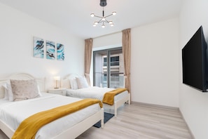 Leilighet – panorama | 3 soverom, safe på rommet, individuelt dekorert og individuelt innredet