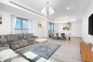 Departamento panorámico | Área de sala de estar