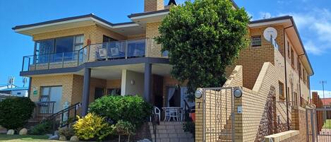 Majoituspaikan julkisivu