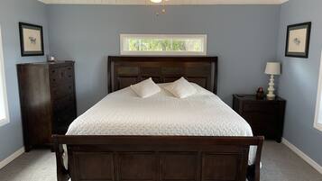 1 bedroom, iron/ironing board, travel crib, free WiFi