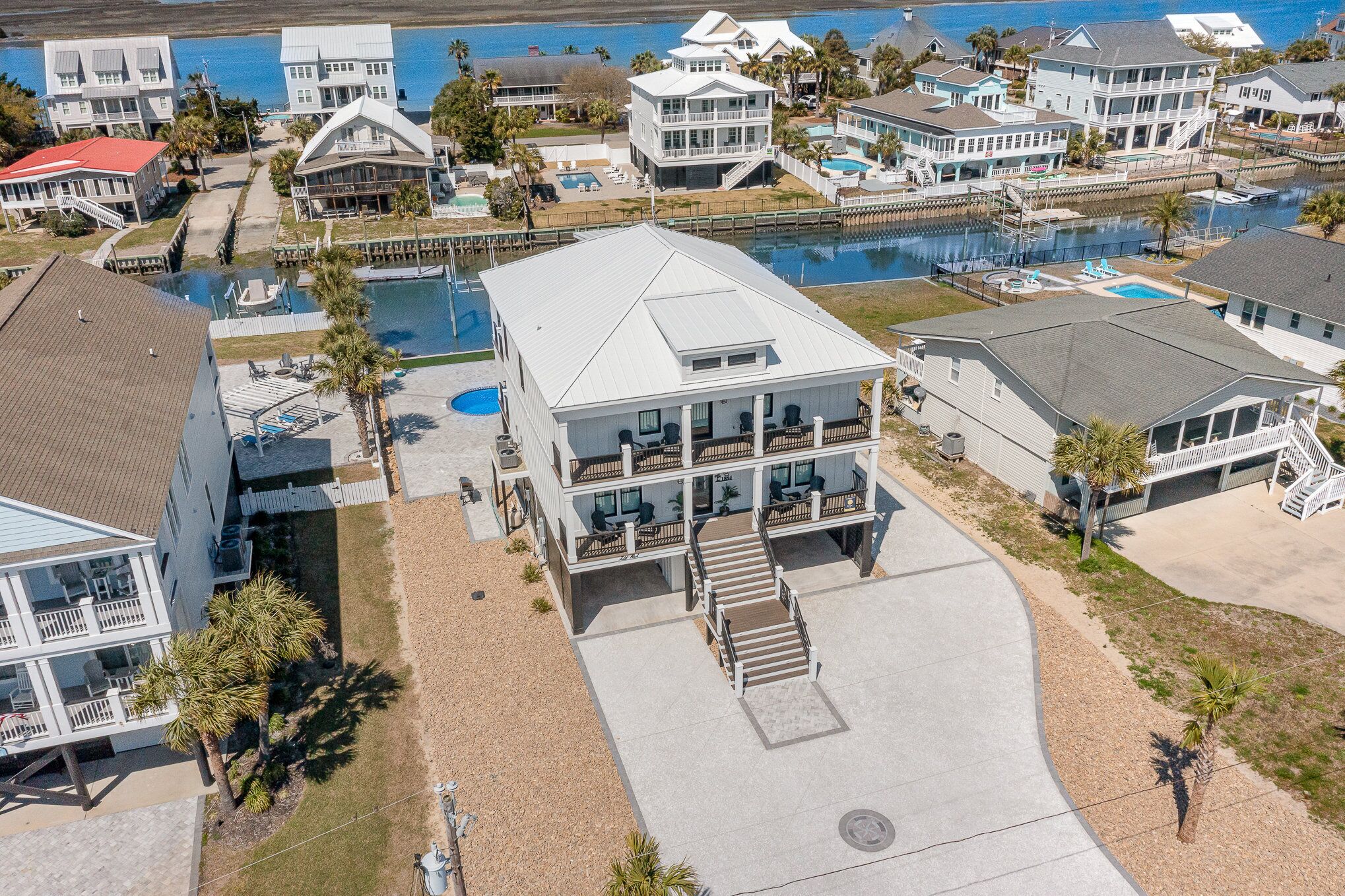 Inlet Pearl: Inlet Front, Private Pool & Dock