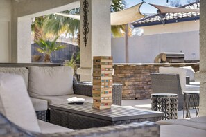 Terrace/patio - Ultimate, Central 1 Story, Pool, Hot Tub & Games (Henderson)