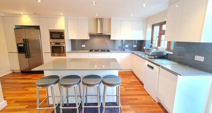 London Luxury House Sleeps 16 , Close to Tube, Free Parking, Garden, Free Wifi