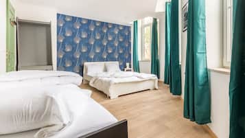 5 chambres, fer et planche Ă repasser, lit parapluie, Wi-Fi