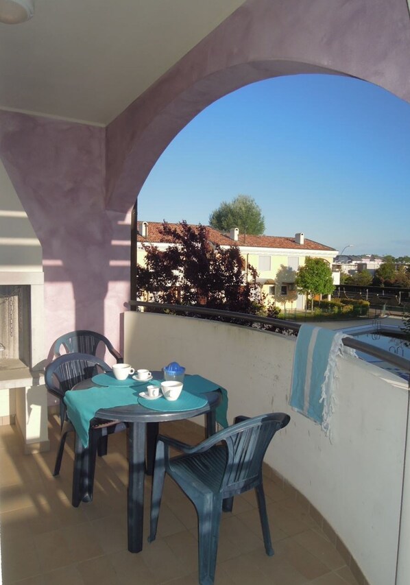 Apartment, 2 Schlafzimmer, Balkon | Terrasse/Patio