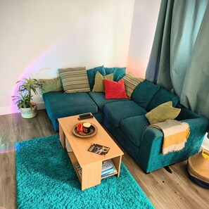 Ferienhaus | Wohnbereich | Fernseher