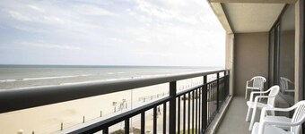 Ocean front middle unit on 9th floor. Beautiful view of the ocean and boardwalk 