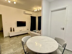 Superior Apartment | Living area - White Arches Sea View Apt No.2 by TrulyCyprus (Limassol)