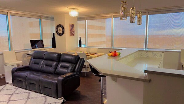 Appart'hôtel Luxe | Salle de séjour