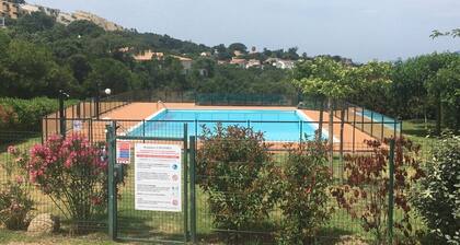 Porticcio Centre Maison 6/7 Pers Dans Residence Privee Avec Piscine ET VUE MER