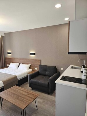 1 bedroom, down duvets, minibar, soundproofing