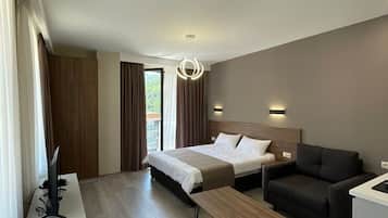 1 bedroom, down duvets, minibar, soundproofing