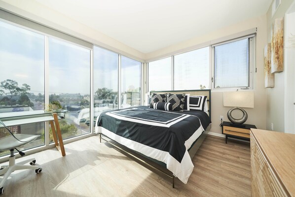 1 bedroom, iron/ironing board, travel crib, WiFi