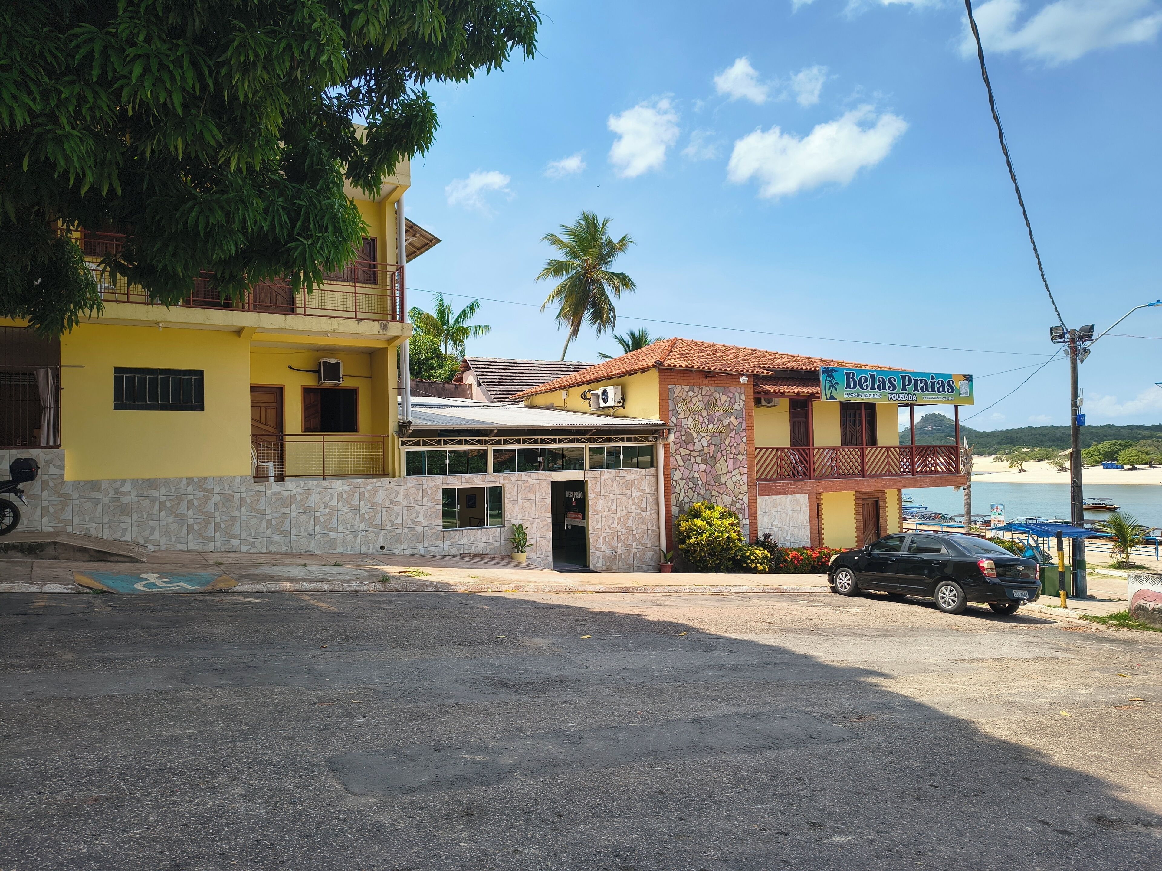 Fassade der Unterkunft