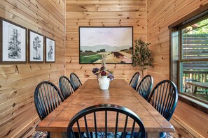 Dining - Private Indoor Pool Cabin near Dollywood! Hot Tub, Game Room, & Mt. View (Sevierville)