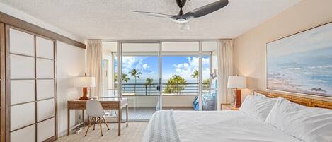2 bedrooms, desk, iron/ironing board, WiFi