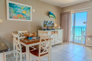 Dining - Stunning Studio with Impeccable Oceanfront Views! Beautifully Updated - Palace Resort 1202 (Myrtle Beach)