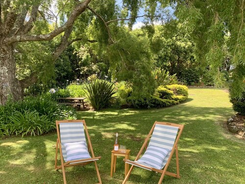 Where the river meets the sea. Swim in fresh water river and kayak on the sea