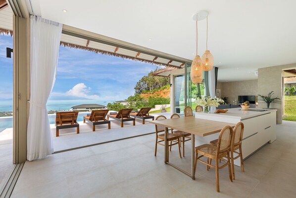 Dining - Designer's Delight: Lilly Belle: 4 Bed Pool Villa (Koh Samui)