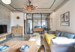 Living area - ECO- Penthouse 1Br (Ho Chi Minh City)