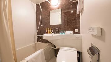 Free toiletries, hair dryer, slippers