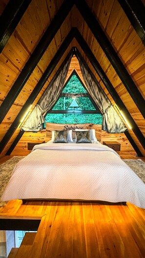 Premium bedding, iron/ironing board, free cribs/infant beds, free WiFi - Subahce Suit Bungalov (Ardesen)