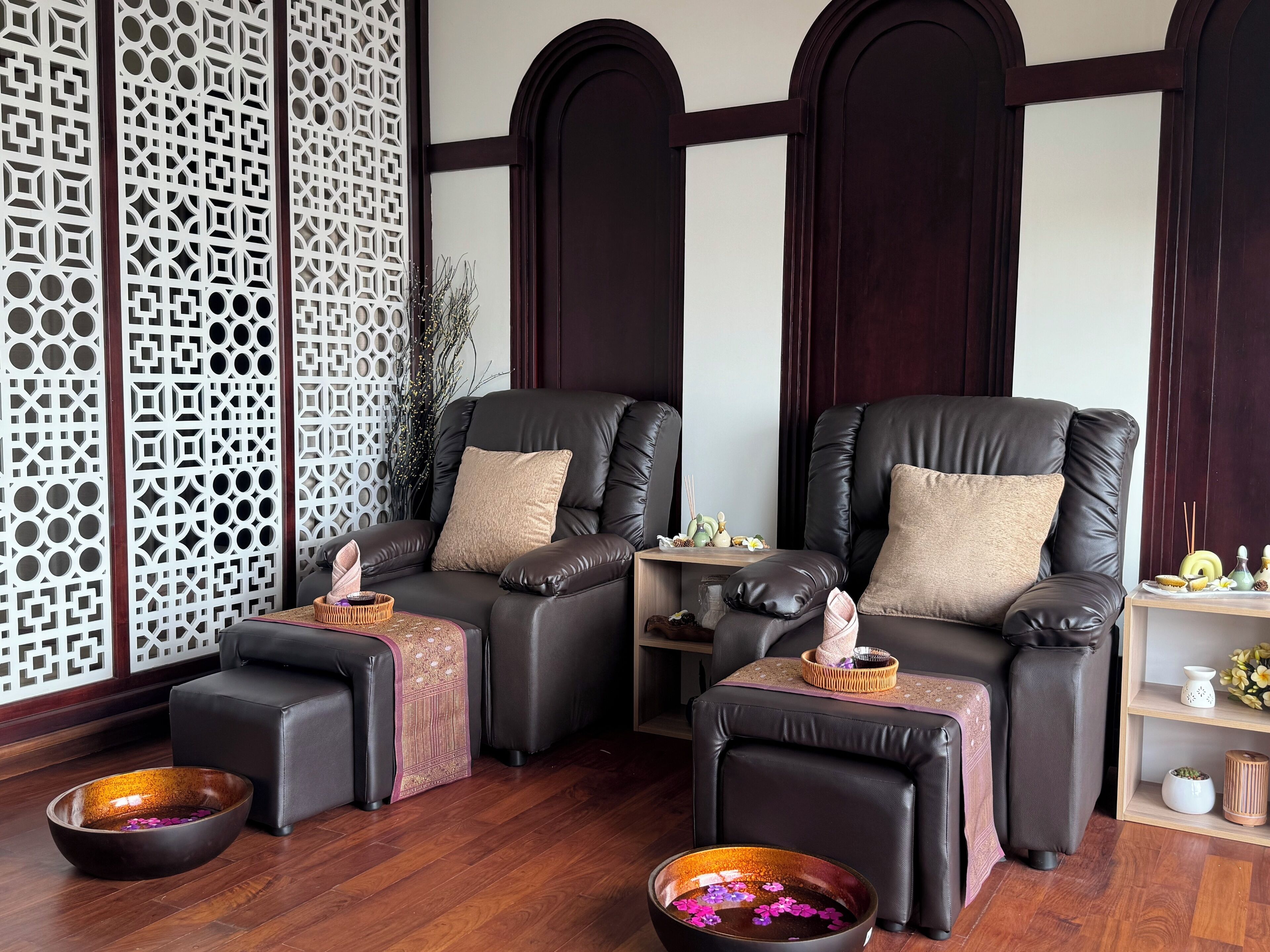 Salas de tratamiento para parejas, tratamientos corporales, hidroterapia