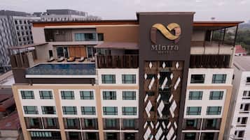 Fassade der Unterkunft