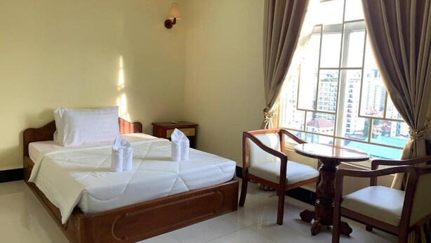 Superior Double Room | Premium bedding, minibar, desk, laptop workspace - Le Prime Hotel (Phnom Penh)