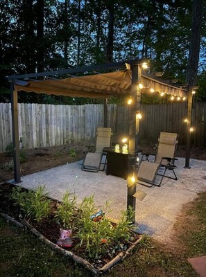 Overnattingsstedets uteområder