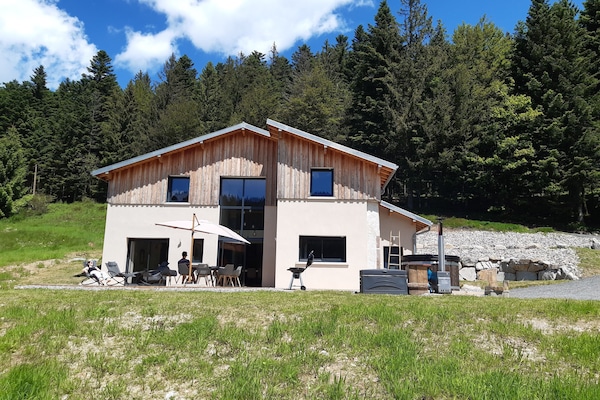 vue sur la maison