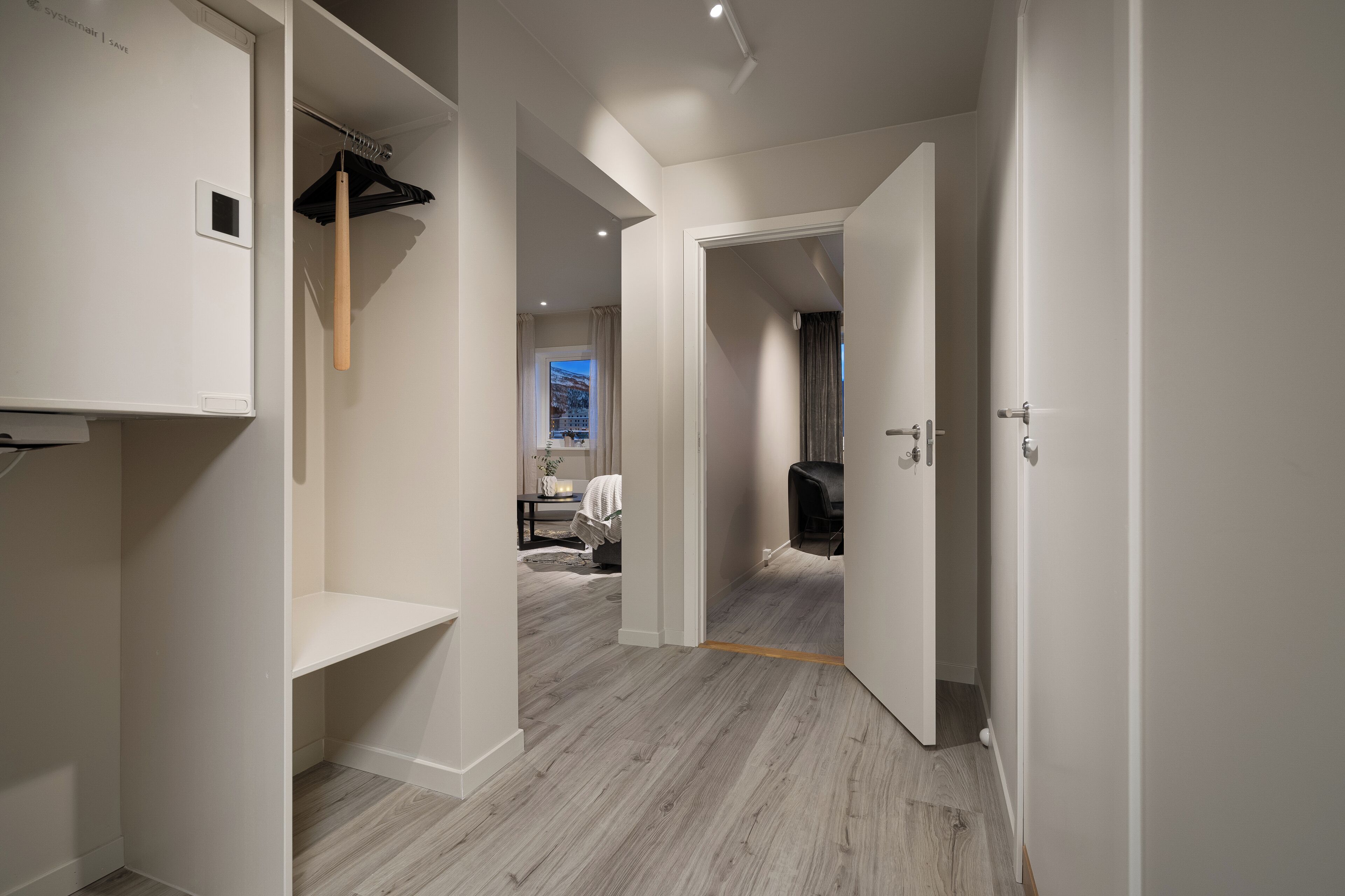 アパートメント 1 ベッドルーム シティビュー | 客室ごとに異なる装飾、客室ごとに異なるインテリア、ノートパソコン用作業  スペース、遮光カーテン