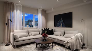 Apartemen, 2 kamar tidur, pemandangan gunung | Area keluarga | Smart TV