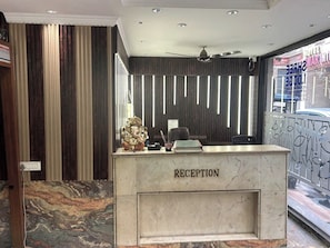 Reception - Shree Lodge Near New Delhi Railway Station, Paharganj (New Delhi)