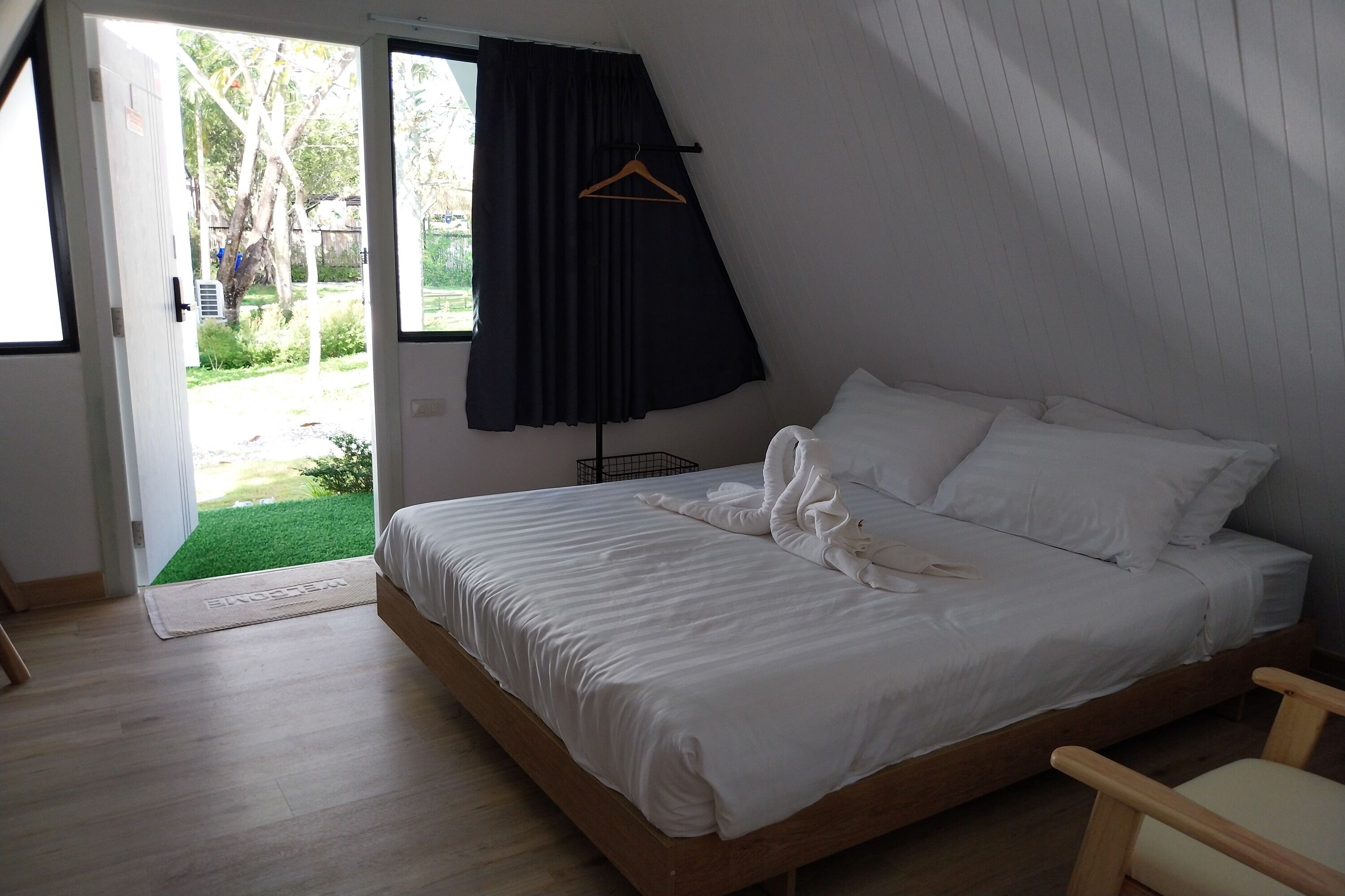 Standardbungalow | Skrivebord, gratis baby-/barnesenge, gratis Wi-Fi, sengetøj