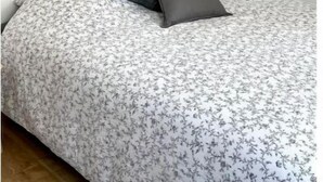 A bedroom with a bed, two wall-mounted artworks, and a small decorative item. - Chez Clément et Mathilde - Studio Hyper Centre (Saint-Amand-les-Eaux)