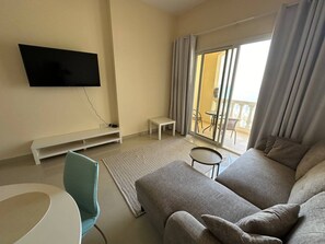Apartment (1 Bedroom) | Living area - Wonderful 1bed With Beach View at Ras Al Khaimah (Ras Al Khaimah)