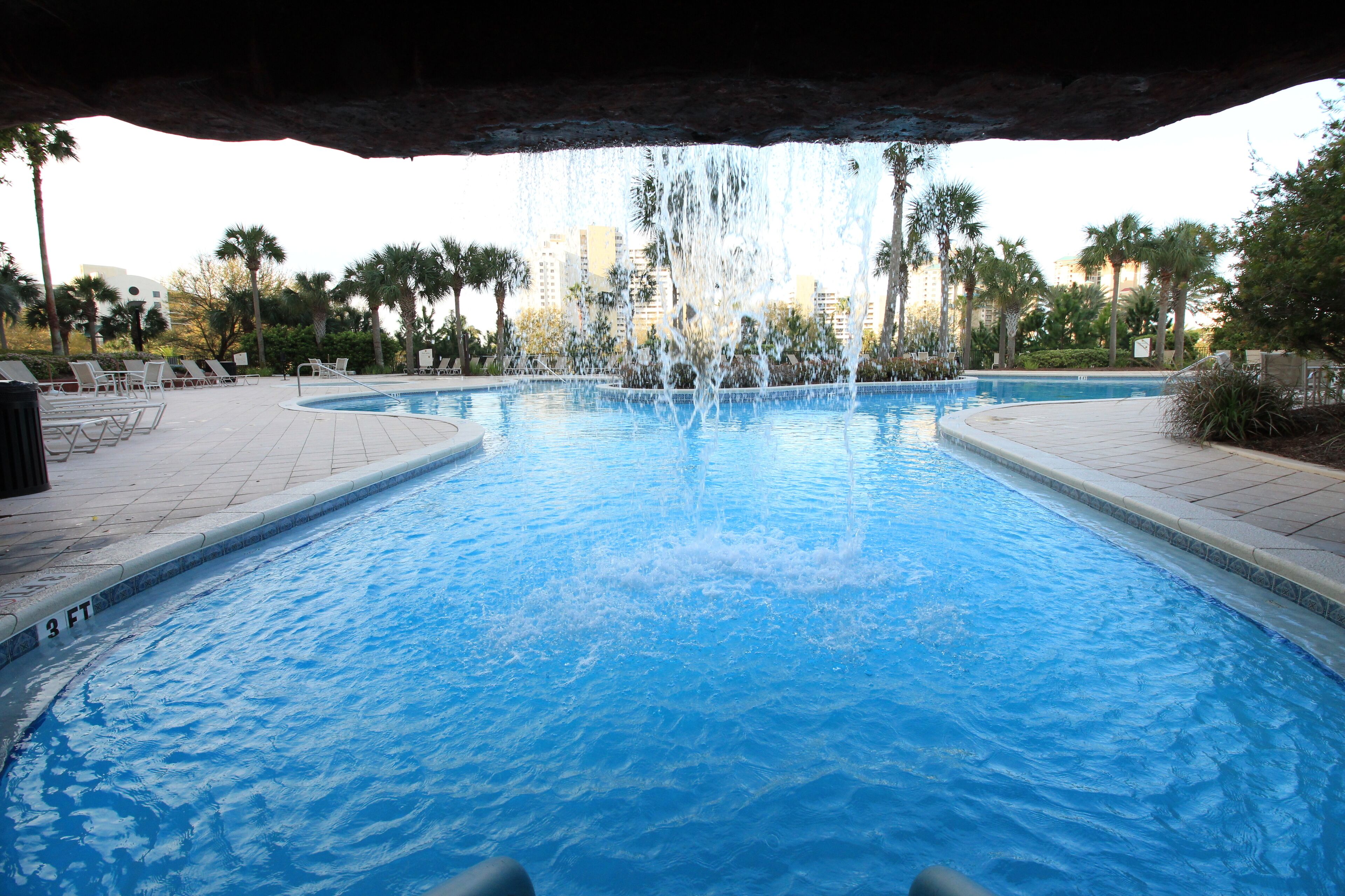 Beheizter Pool