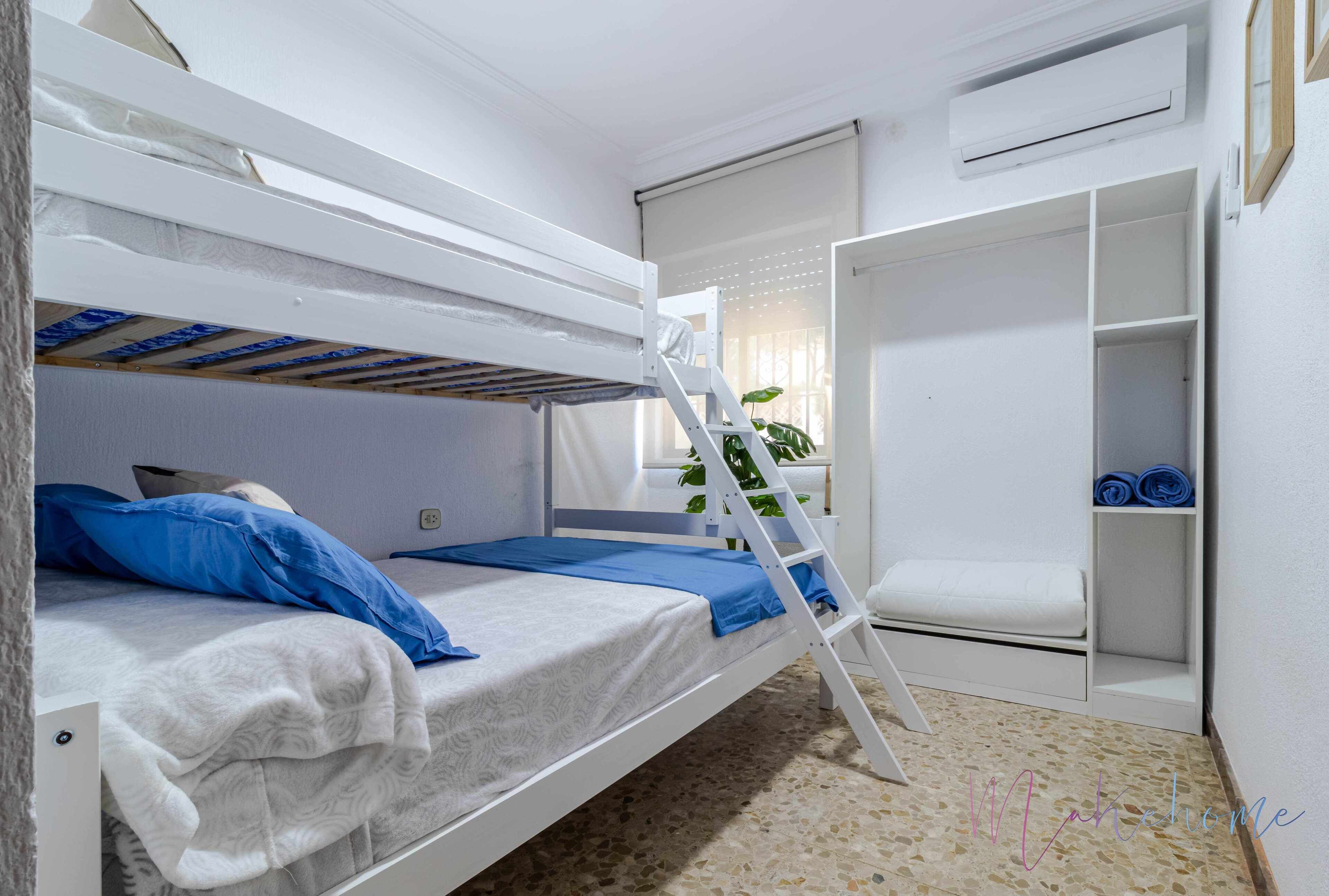 4 bedrooms, iron/ironing board, travel crib, WiFi