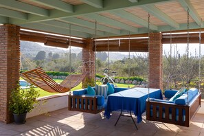 Outdoor dining - Casa de Campo Sierra Gorda (Coín)