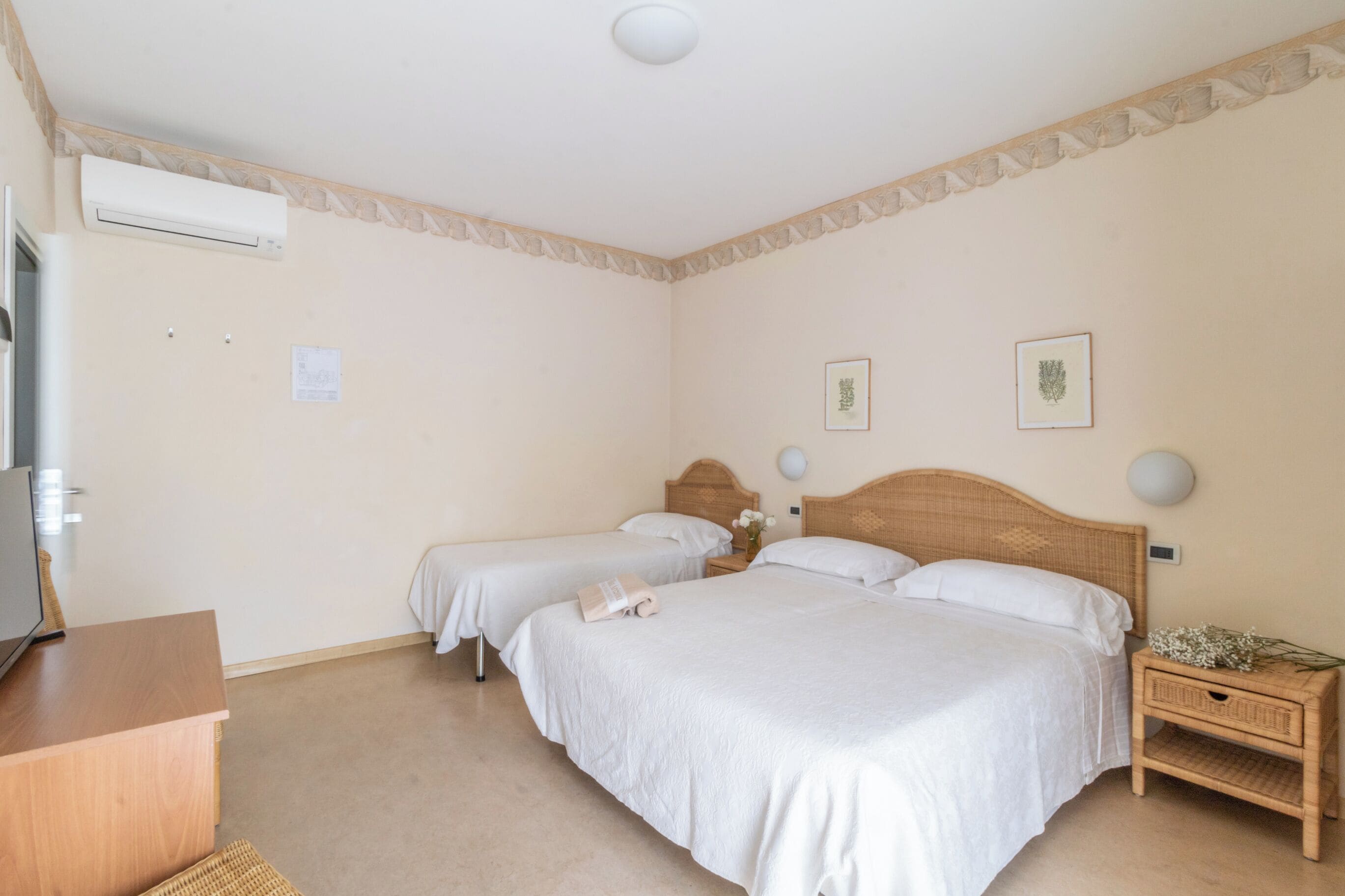 Triple Room | Premium bedding, down comforters, in-room safe, desk