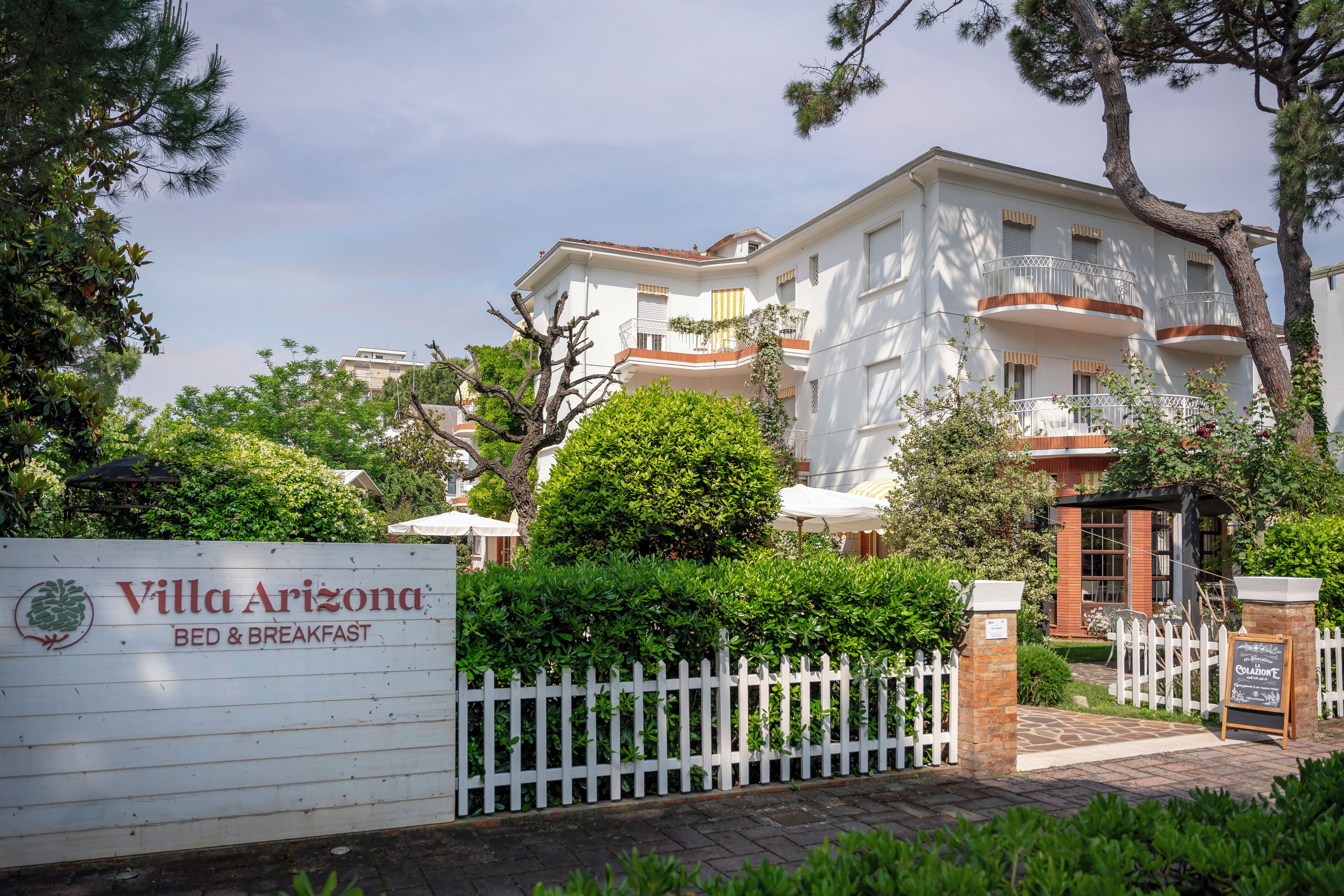 Facciata della struttura