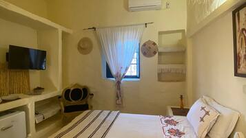 1 makuuhuone, silitysrauta/-lauta, vauvan matkasänky, Wi-Fi