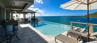 Luxury Private Villa near Jolly Harbour, Antigua with sensational views.