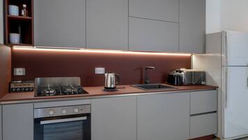 Apartamento, 2 quartos, para fumantes, sacada | Cozinha privada