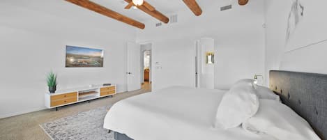 4 habitaciones, tabla de planchar con plancha y wifi gratis