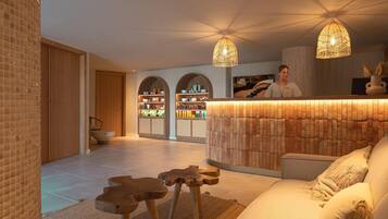 Behandlungsräume für Paare, Sauna, Körperbehandlungen, Aromatherapie