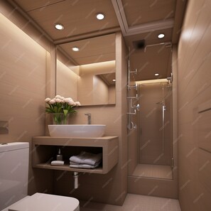 Shower, hair dryer, bidet, towels - Two Room Appartment Aimpire Hotel
4 to 6 person (Rawalpindi)
