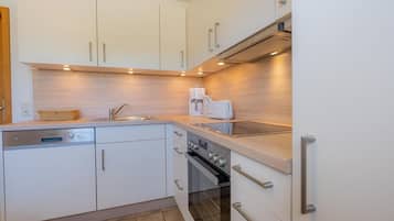 Kühlschrank, Ofen, Herdplatte, Geschirrspüler